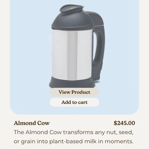 Almond Cow Nut Milk Maker
